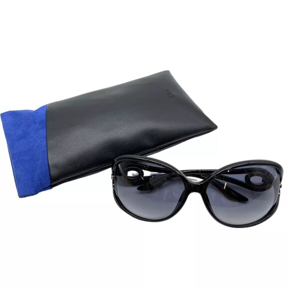 Authentic Christian Dior Sunglass Black Resin - Picture 1 of 7